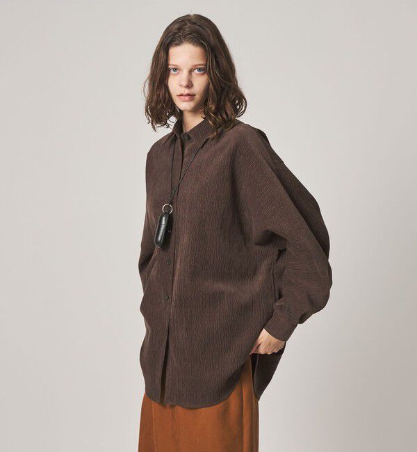 STEVEN ALAN「＜Steven Alan＞ランダム コーデュロイ ドルマンスリーブ シャツ」|シャツ・ブラウス|