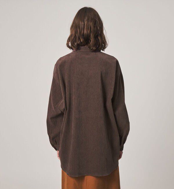 STEVEN ALAN「＜Steven Alan＞ランダム コーデュロイ ドルマンスリーブ シャツ」|シャツ・ブラウス|