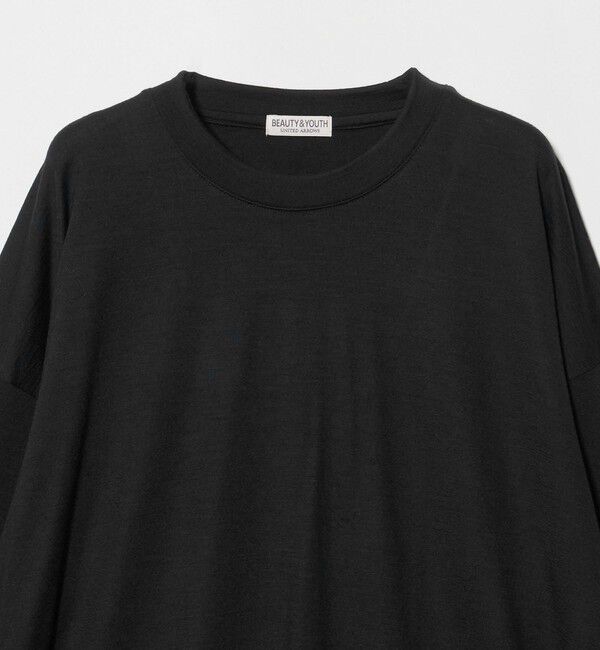 BEAUTY&YOUTH UNITED ARROWS「ウォッシャブル ウール ロングスリーブ Tシャツ」|Tシャツ・カットソー|