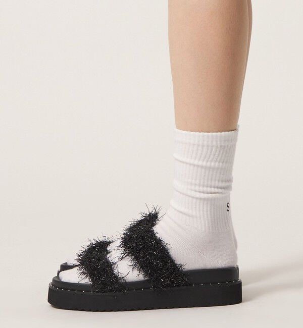 SY UNITED ARROWS「＜SY＞シャギースタッズ サンダル30&uarr;」|サンダル|
