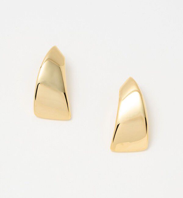 UNITED ARROWS「MT ウェッジ ピアス」|ピアス|GOLD
