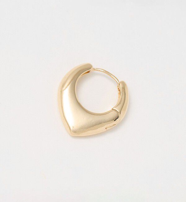 UNITED ARROWS「デフォルメ フープ ピアス」|ピアス|