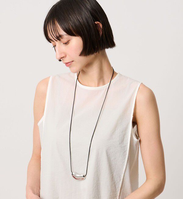 UNITED ARROWS「ビーン コード ネックレス」|ネックレス|SILVER