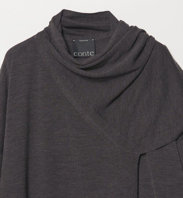 conte「＜conte＞ストール ロングカーディガン」|カーディガン|
