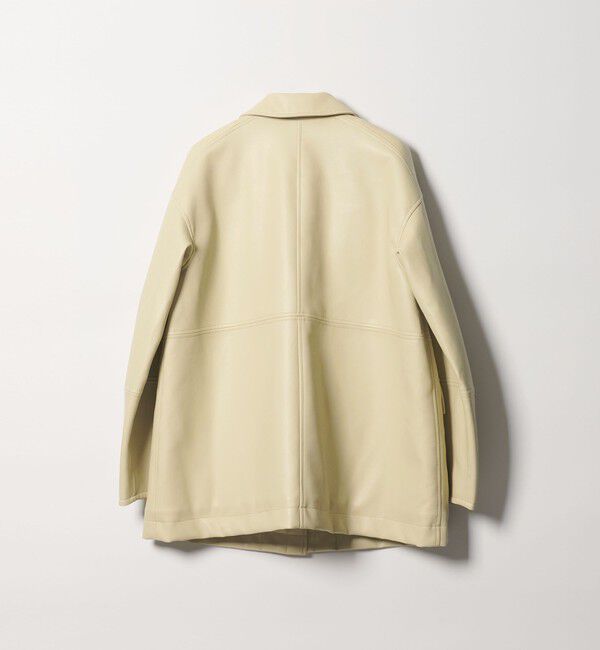 UNITED ARROWS green label relaxing「【WEB限定】＜at ease＞レザーライク ブルゾン」|その他|