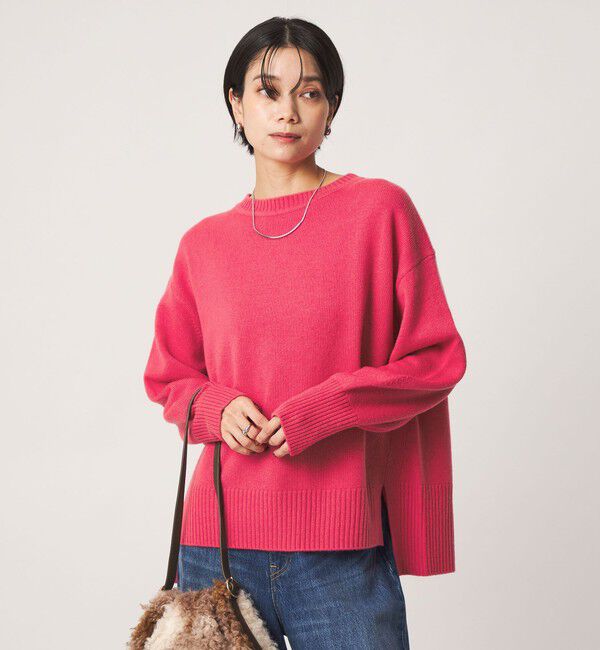 UNITED ARROWS green label relaxing「［size SHORTあり］SERENITY クルーネック プルオーバー ニット」|ニット・セーター|