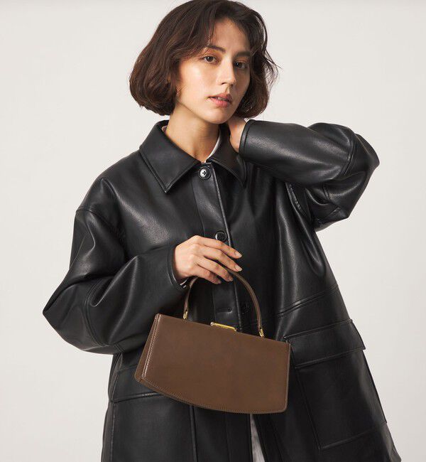 UNITED ARROWS green label relaxing「＜LUMEN＞LUNE FORME ワンハンドルバッグ」|ショルダー・メッセンジャー|MD.BROWN