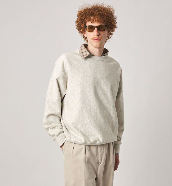 STEVEN ALAN「＜Steven Alan＞ キモウ ウラケ セットイン クルーネック スウェット」|スウェット・ジャージ|
