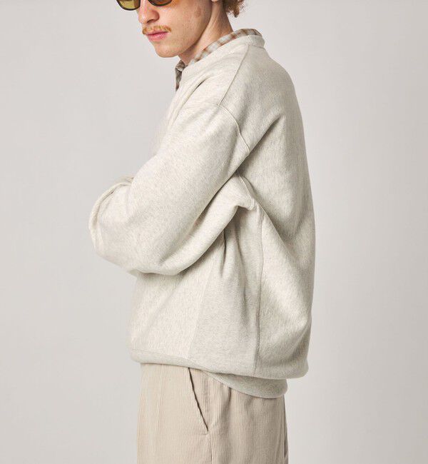 STEVEN ALAN「＜Steven Alan＞ キモウ ウラケ セットイン クルーネック スウェット」|スウェット・ジャージ|