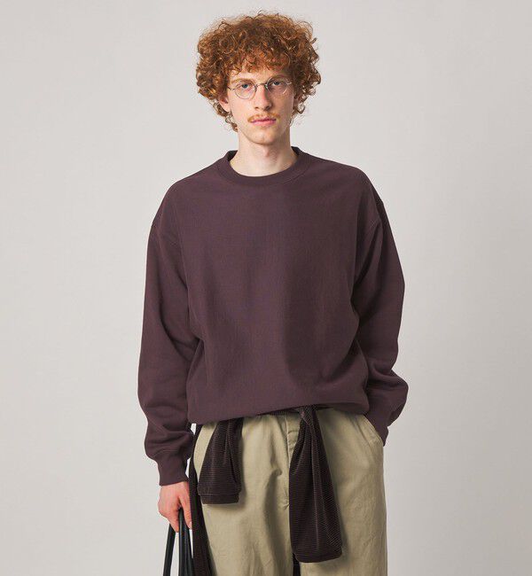 STEVEN ALAN「＜Steven Alan＞ キモウ ウラケ セットイン クルーネック スウェット」|スウェット・ジャージ|