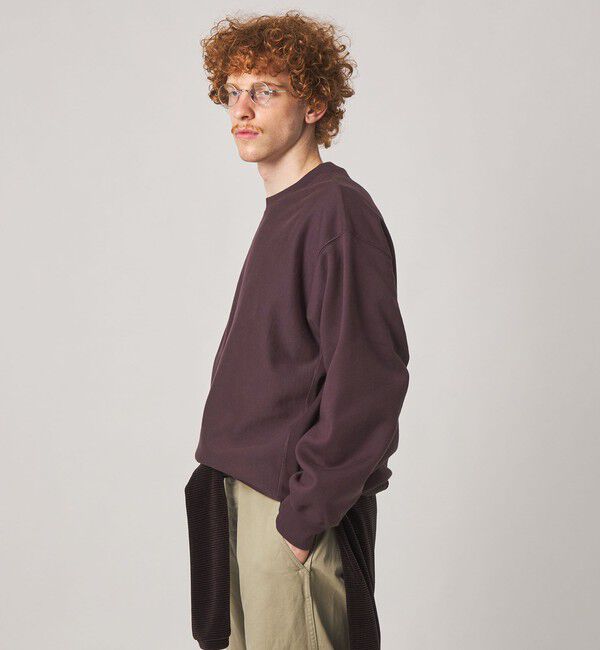 STEVEN ALAN「＜Steven Alan＞ キモウ ウラケ セットイン クルーネック スウェット」|スウェット・ジャージ|