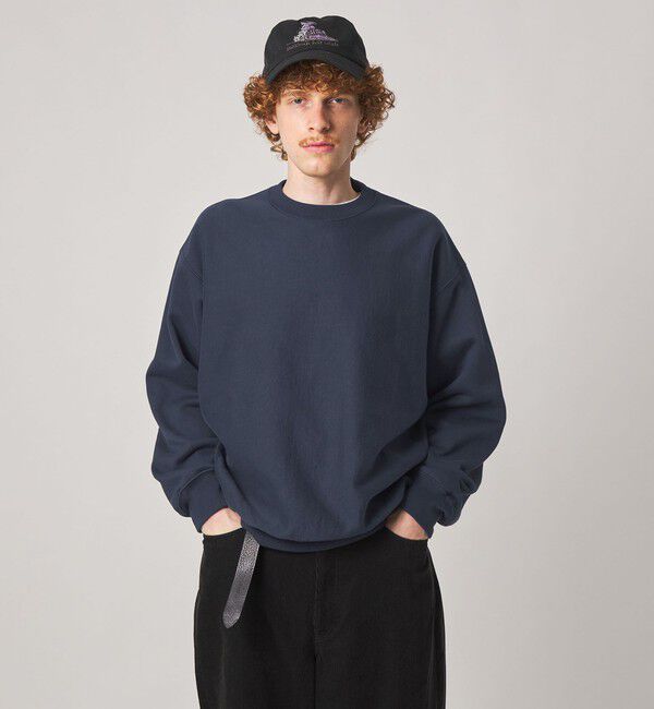 STEVEN ALAN「＜Steven Alan＞ キモウ ウラケ セットイン クルーネック スウェット」|スウェット・ジャージ|
