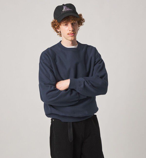 STEVEN ALAN「＜Steven Alan＞ キモウ ウラケ セットイン クルーネック スウェット」|スウェット・ジャージ|