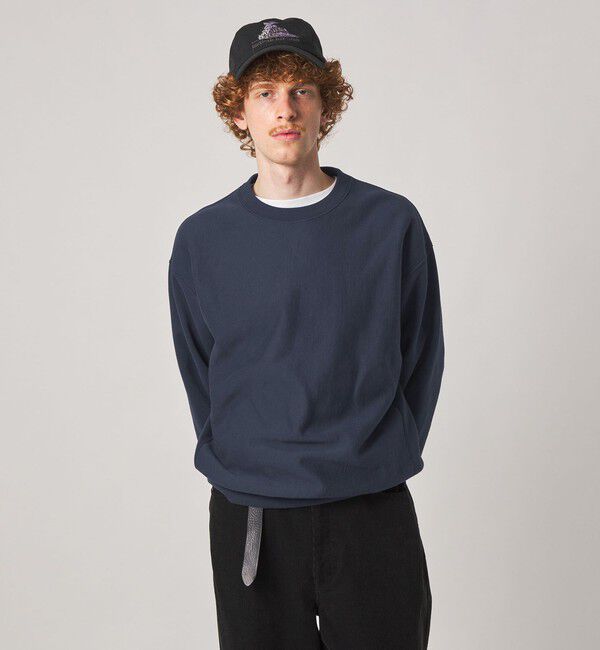STEVEN ALAN「＜Steven Alan＞ キモウ ウラケ セットイン クルーネック スウェット」|スウェット・ジャージ|