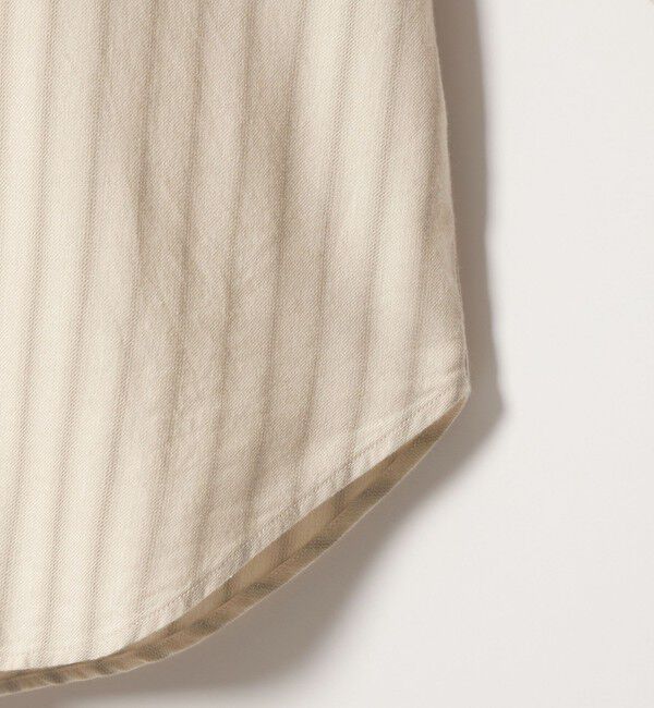 STEVEN ALAN「＜Steven Alan＞ ネル オンブレストライプ レギュラーカラー シャツ LOOSE」|シャツ・ブラウス|