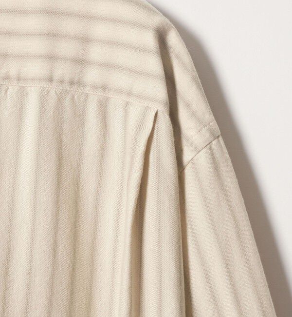 STEVEN ALAN「＜Steven Alan＞ ネル オンブレストライプ レギュラーカラー シャツ LOOSE」|シャツ・ブラウス|