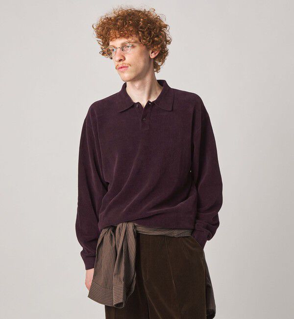 STEVEN ALAN「＜Steven Alan＞ マッシュコットン 2B ポロシャツ」|ニット・セーター|