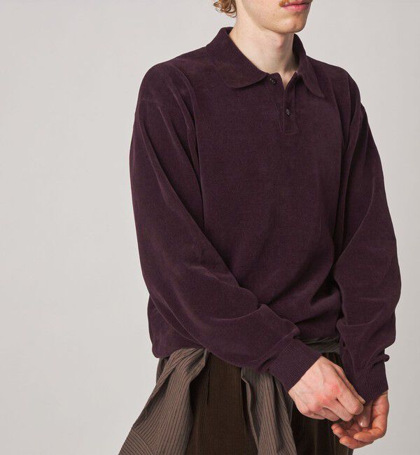 STEVEN ALAN「＜Steven Alan＞ マッシュコットン 2B ポロシャツ」|ニット・セーター|