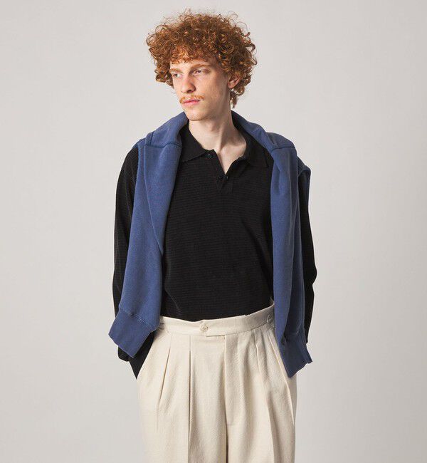 STEVEN ALAN「＜Steven Alan＞ マッシュコットン 2B ポロシャツ」|ニット・セーター|