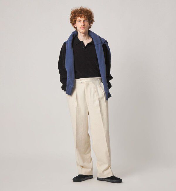 STEVEN ALAN「＜Steven Alan＞ マッシュコットン 2B ポロシャツ」|ニット・セーター|