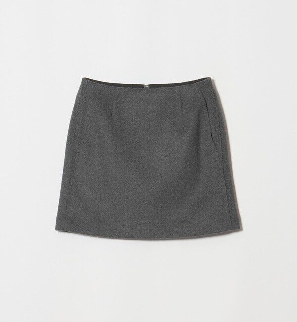 BEAUTY&YOUTH UNITED ARROWS「ポリエステルブレンド ミニスカート」|スカート|DK.GRAY