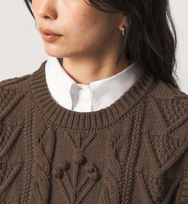 UNITED ARROWS green label relaxing「【別注】＜tyn.TGOR＞ケーブル ベスト」|ベスト・ジレ|