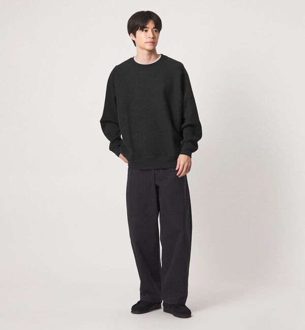 UNITED ARROWS green label relaxing「スラブ リブ クルーネック ドルマンスリーブ 長袖 カットソー」|Tシャツ・カットソー|