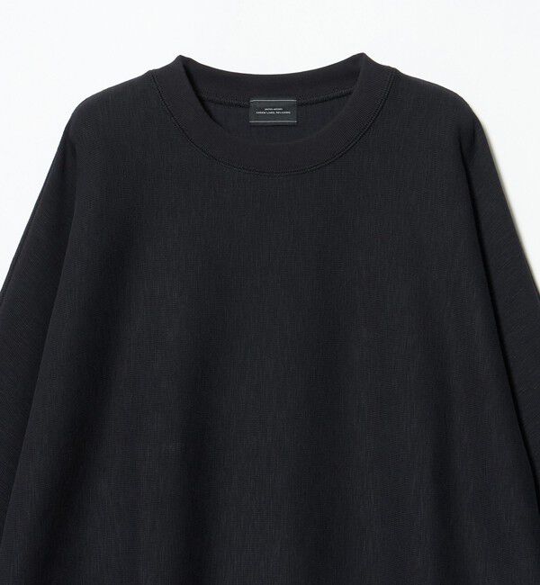 UNITED ARROWS green label relaxing「スラブ リブ クルーネック ドルマンスリーブ 長袖 カットソー」|Tシャツ・カットソー|