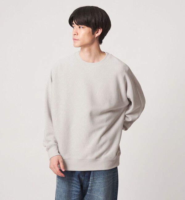 UNITED ARROWS green label relaxing「スラブ リブ クルーネック ドルマンスリーブ 長袖 カットソー」|Tシャツ・カットソー|