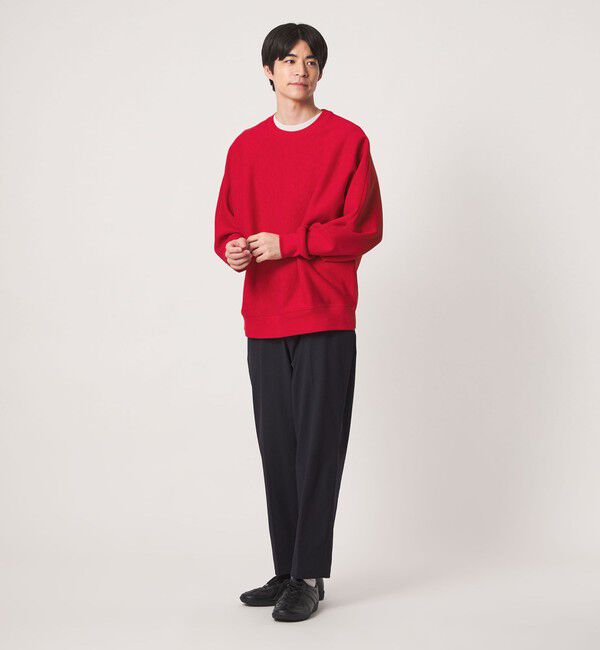 UNITED ARROWS green label relaxing「スラブ リブ クルーネック ドルマンスリーブ 長袖 カットソー」|Tシャツ・カットソー|