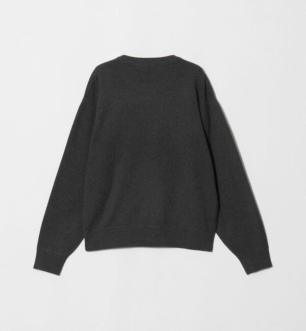 BEAUTY&YOUTH UNITED ARROWS「コットンウール スムース クルーネック プルオーバー ウォッシャブル」|ニット・セーター|