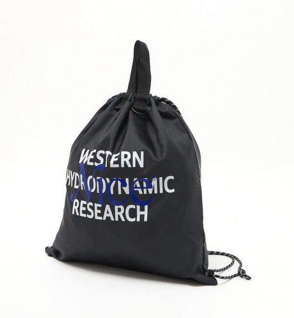 NICE WEATHER「【別注】＜WESTERN HYDRODYNAMIC RESEARCH＞ロゴ ナップサック」|リュック|