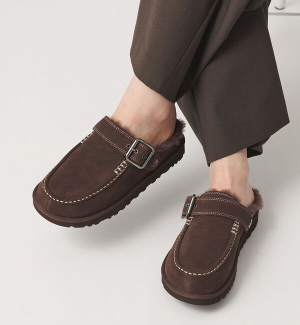 BEAUTY&YOUTH UNITED ARROWS「【国内EXCLUSIVE】＜UGG＞ゴールデンスター クロッグ サンダル スリッポン」|モカシン|DK.BROWN