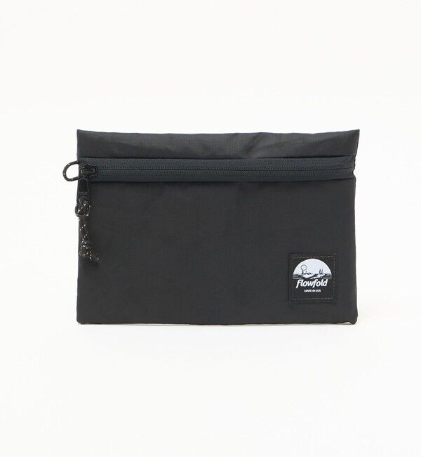 ODETTE E ODILE「＜Flow Fold＞VoyagerZipper」|ポーチ|BLACK