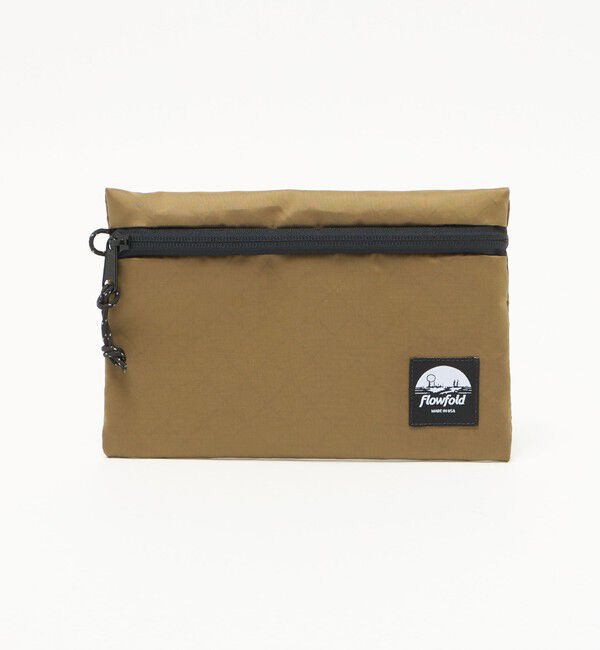 ODETTE E ODILE「＜Flow Fold＞VoyagerZipper」|ポーチ|MD.BROWN