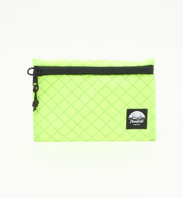 ODETTE E ODILE「＜Flow Fold＞VoyagerZipper」|ポーチ|LIME