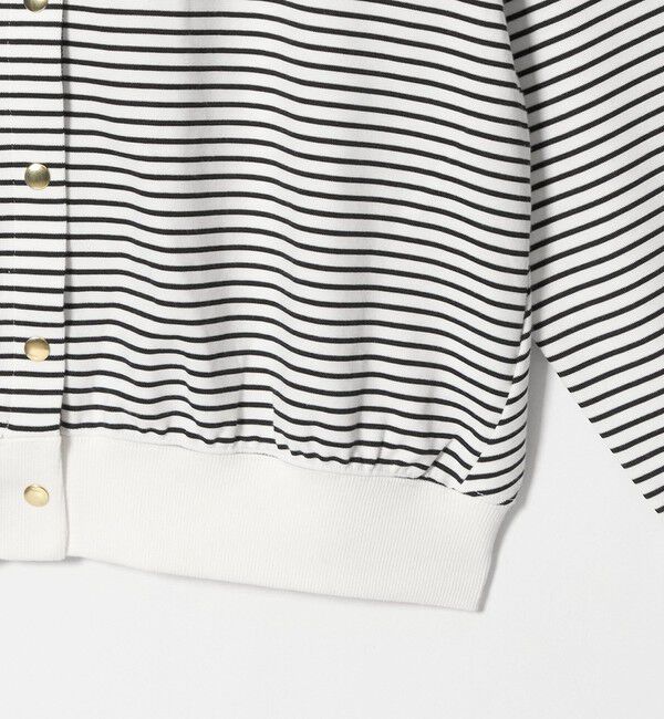 UNITED ARROWS green label relaxing「メタル調ボタン カーディガン ボーダー」|カーディガン|