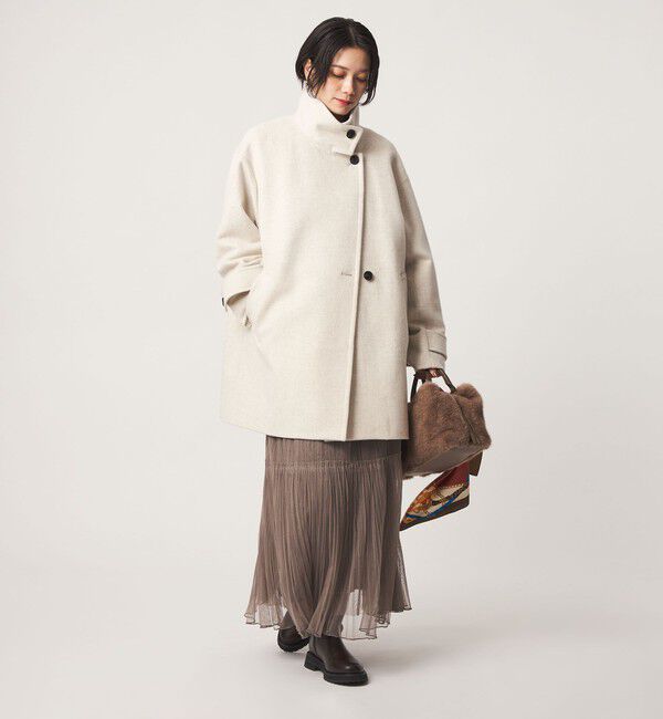 UNITED ARROWS green label relaxing「［size SHORT/TALLあり］＜1_OF MINE＞スタンドカラー コート」|その他|