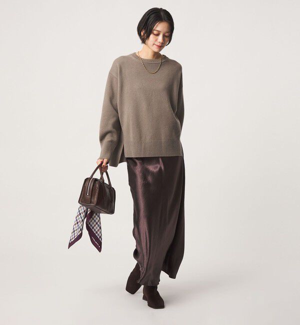 UNITED ARROWS green label relaxing「［size SHORTあり］SERENITY クルーネック プルオーバー ニット」|ニット・セーター|