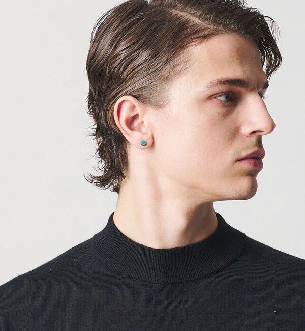 BEAUTY&YOUTH UNITED ARROWS「＜eoa＞ストーン スタッズ ピアス」|ピアス|