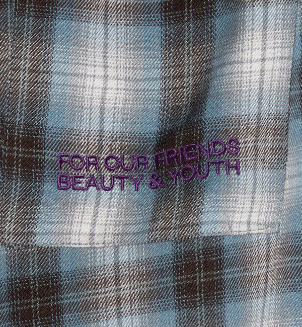 BEAUTY&YOUTH UNITED ARROWS「【別注】＜TOKI＞チェック ワイドパンツ」|チノ|