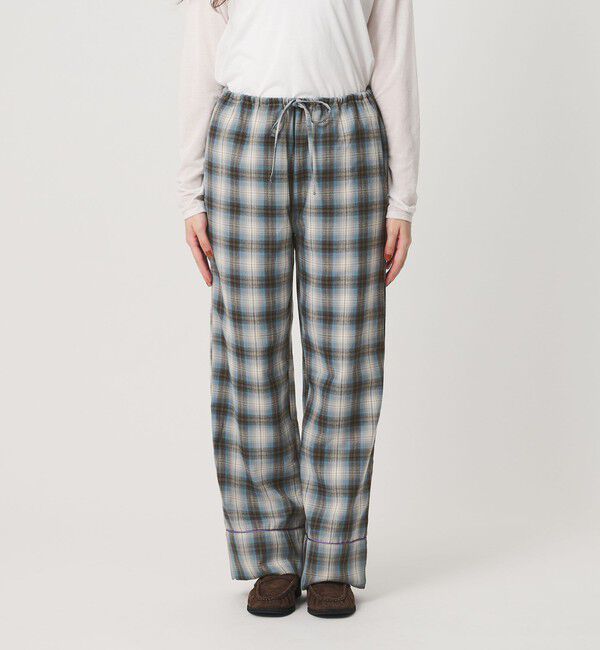 BEAUTY&YOUTH UNITED ARROWS「【別注】＜TOKI＞チェック ワイドパンツ」|チノ|