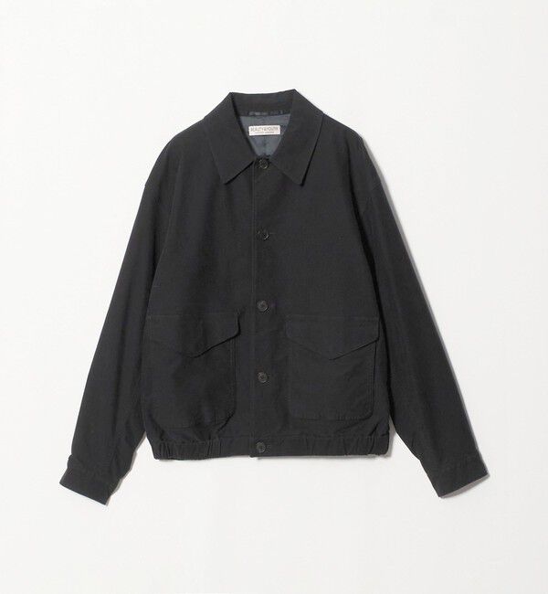 BEAUTY&YOUTH UNITED ARROWS「ブラッシュド コットン ショート ブルゾン」|その他|BLACK