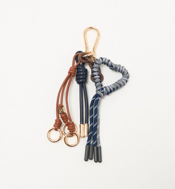 BEAUTY&YOUTH UNITED ARROWS「【WEB限定】＜VIOLAd&rsquo;ORO＞BIANCA コード ハート チャーム」|キーケース|NAVY