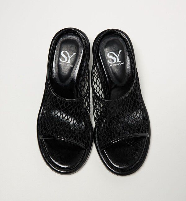 SY UNITED ARROWS「＜SY＞フィッシュネットミュール サンダル55&uarr;」|サンダル|