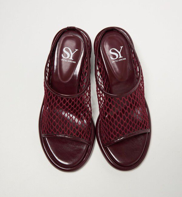 SY UNITED ARROWS「＜SY＞フィッシュネットミュール サンダル55&uarr;」|サンダル|