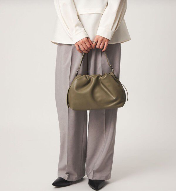 UNITED ARROWS green label relaxing「ギャザーショルダーバッグ 2WAY」|ショルダー・メッセンジャー|