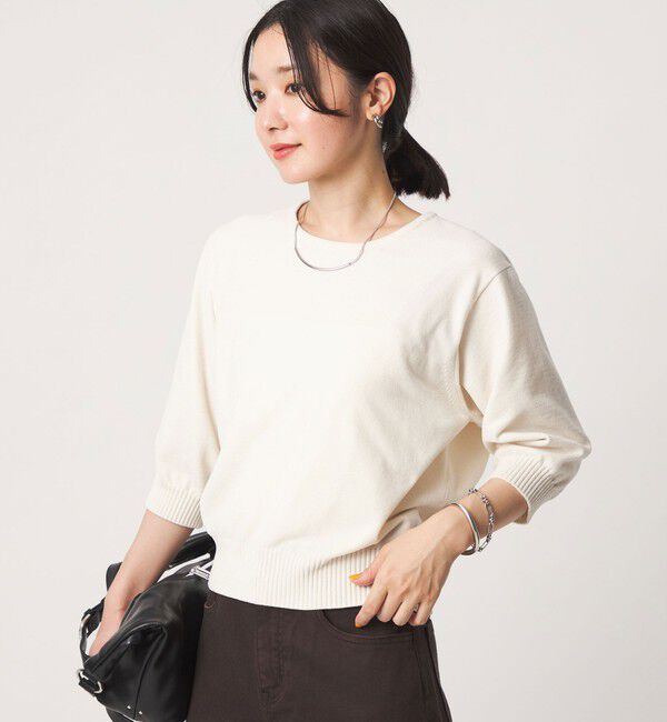 UNITED ARROWS green label relaxing「【結論シリーズ】ふれてモールニット」|ニット・セーター|
