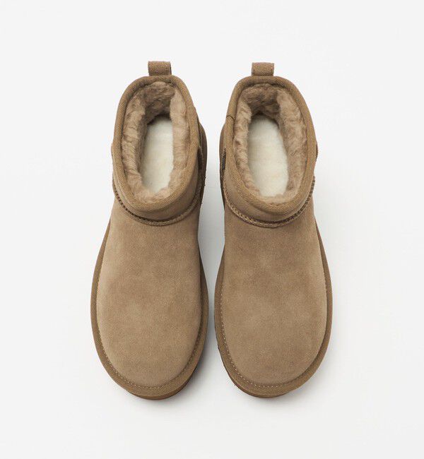 UNITED ARROWS green label relaxing「【国内EXCLUSIVE】＜UGG＞クラシック ウルトラ ミニ プラットフォーム」|ロングブーツ|