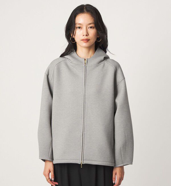 UNITED ARROWS green label relaxing「ダンボール ジップ フーディ」|パーカー|